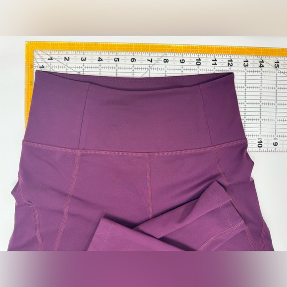 Girlfriend Collective Compression Leggings-plum purple/small - Picture 3 of 13